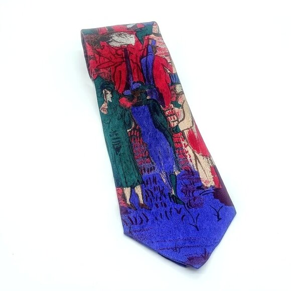 Metropolitan Museum of Art Men's Silk Tie - Picture 2 of 4